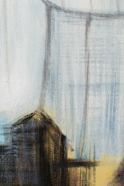 Fashion KARE Design Obraz kolorowy ręcznie malowany motyw abstrakcyjny 100x100 cm - KARE