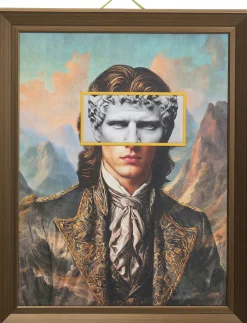 Discount KARE Design Obraz LED Art Gentleman 80x100cm - KARE