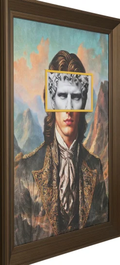 Discount KARE Design Obraz LED Art Gentleman 80x100cm - KARE