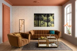 New KARE Design Obraz Metallic Palms 180x120 cm - KARE