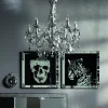 Best KARE Design Obraz Mirror Skull 100x100 cm - KARE