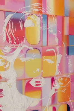 Clearance KARE Design Obraz na płótnie Diva Pixel 120x90cm - KARE