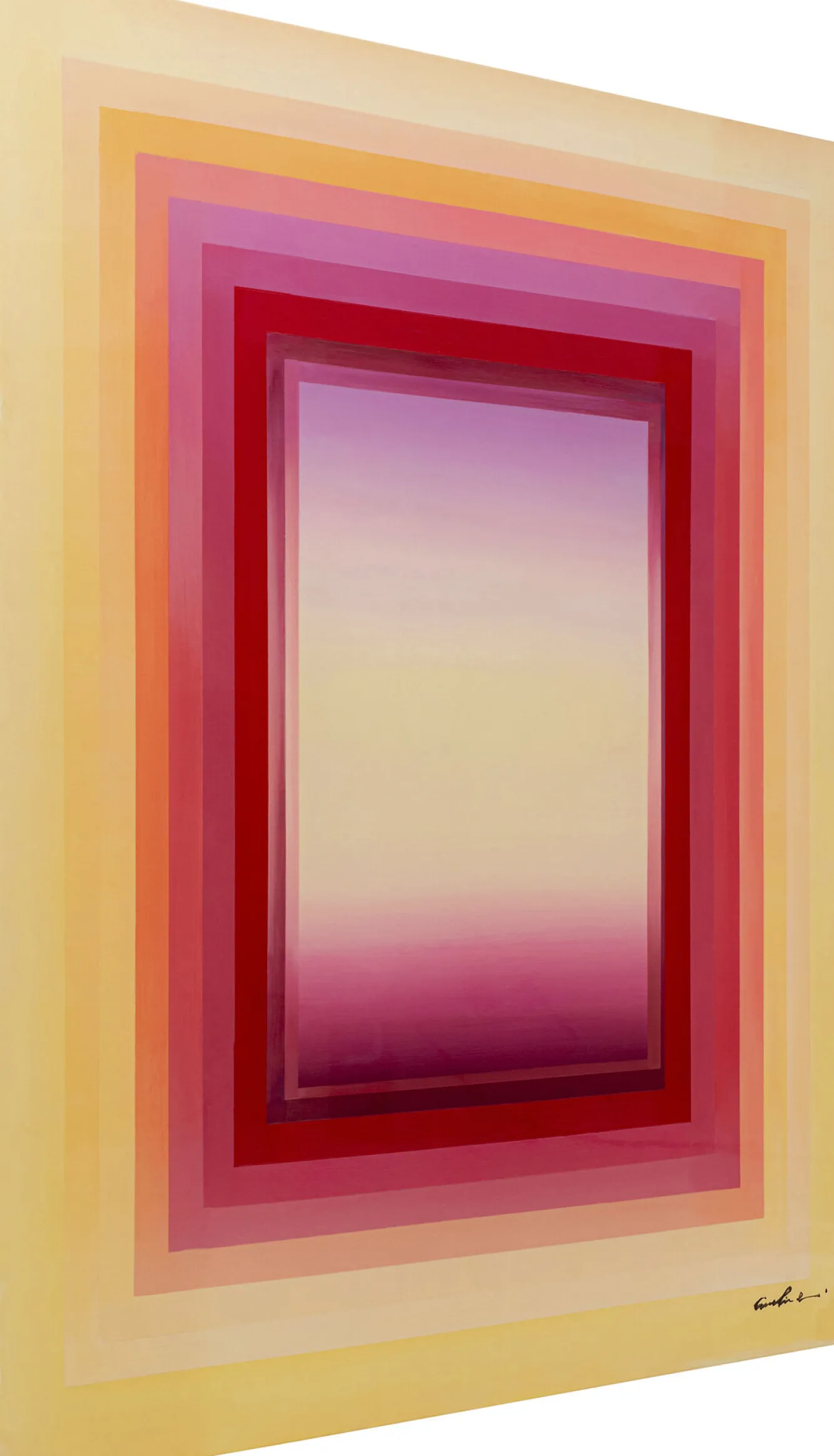 Fashion KARE Design Obraz na płótnie Tendency fioletowy 140x170cm - KARE