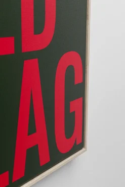 Best KARE Design Obraz Red Flag 40x60cm - KARE