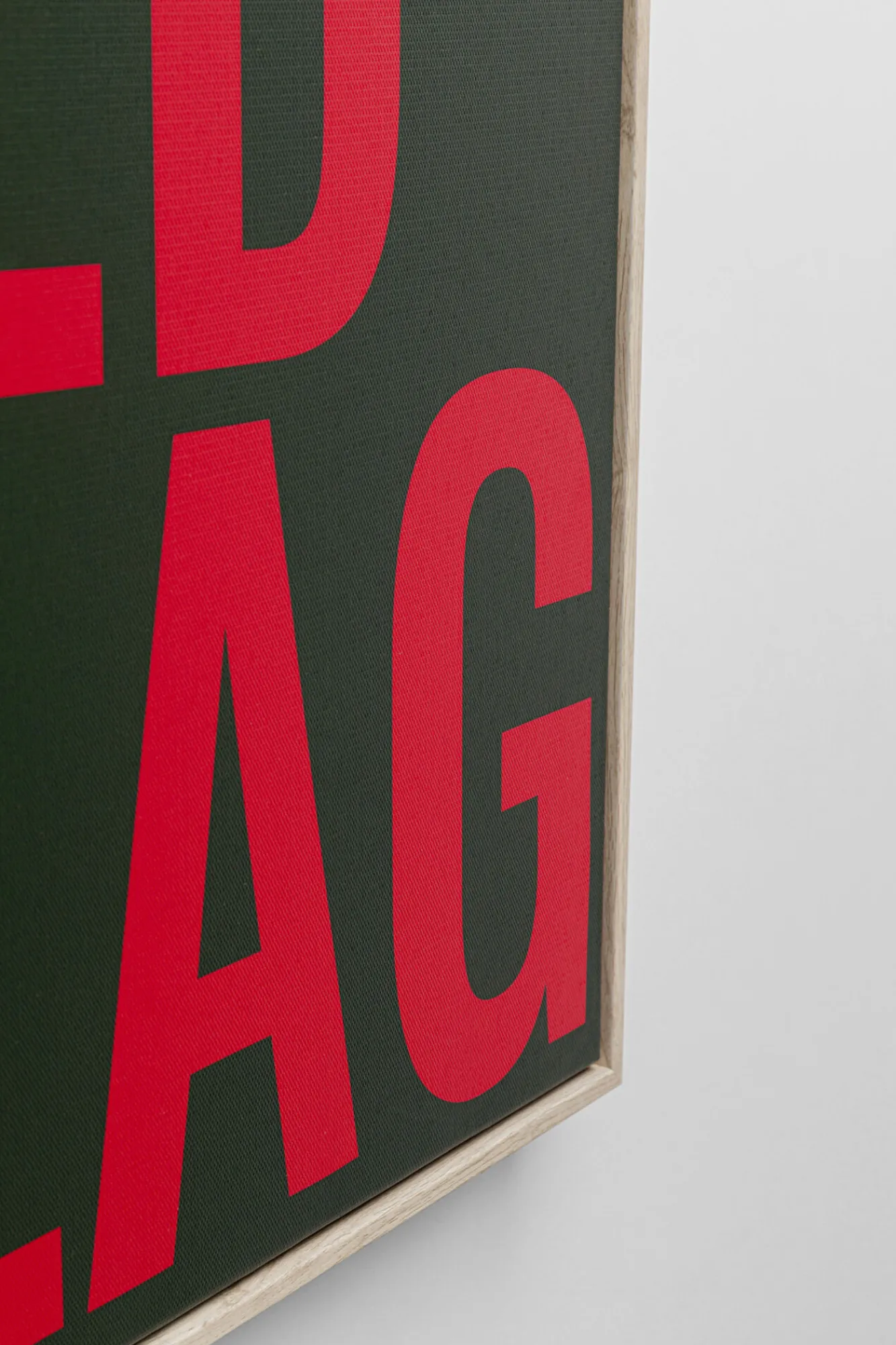 Best KARE Design Obraz Red Flag 40x60cm - KARE