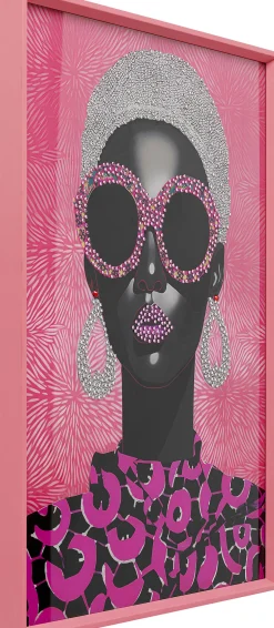 Best KARE Design Obraz różowy do salonu glamour 75x115 cm - KARE