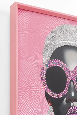 Best KARE Design Obraz różowy do salonu glamour 75x115 cm - KARE