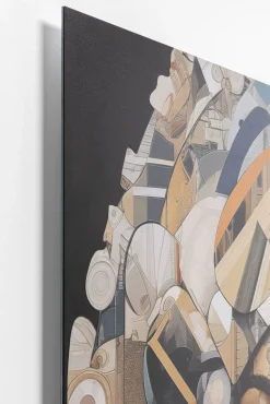 Hot KARE Design Obraz szklany Art Geo Women 3D 120x120cm - KARE