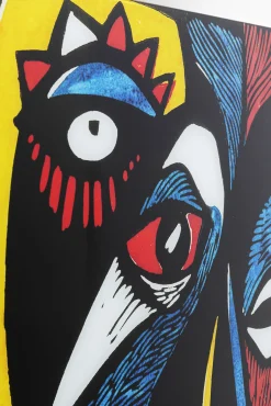 Discount KARE Design Obraz szklany kolorowy awangardowy 150x100 cm - KARE