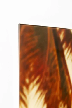 Outlet KARE Design Obraz szklany kolorowy 80x60 cm małpa na wakacjach - KARE