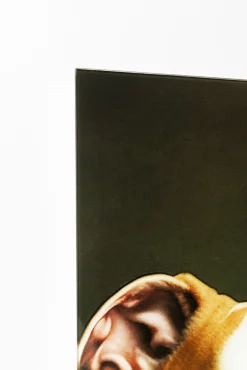 Outlet KARE Design Obraz szklany kolorowy 110x90 cm psia rodzina - KARE