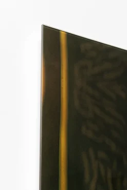 Clearance KARE Design Obraz szklany 100x100 cm motyw zwierzęcy małpa w barze - KARE