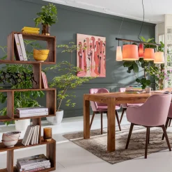 Best KARE Design Obraz Touched Flamingo Meeting 90x120 cm - KARE