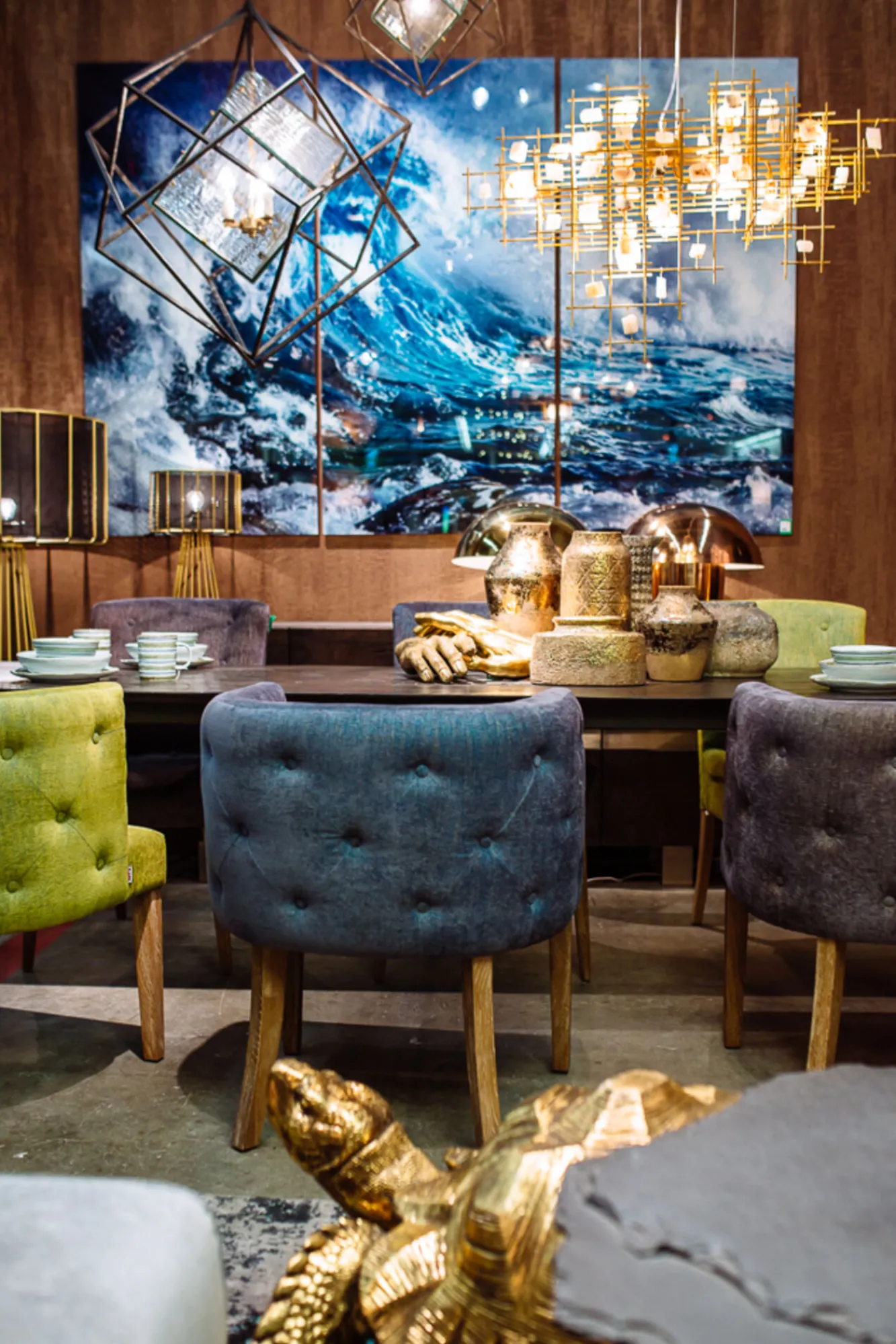 Online KARE Design Obraz Triptychon Wave 240x160 cm - KARE