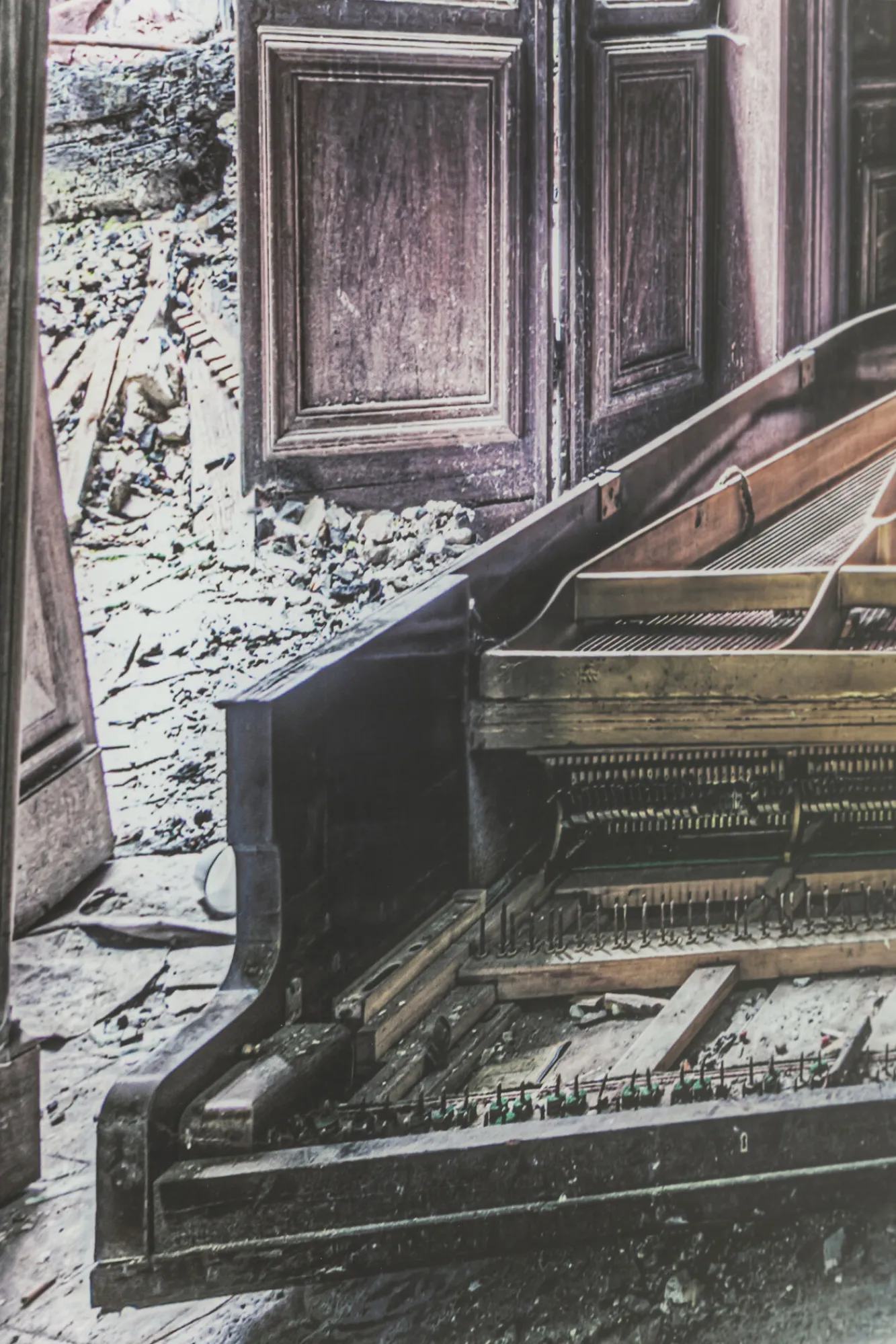 Best KARE Design Obraz Vintage Piano Room 150x100 cm - KARE