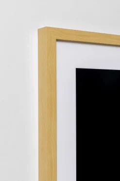 Outlet KARE Design Obraz z motywem twarzy rama naturalna 60x80 cm - KARE