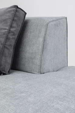 Best KARE Design Otoman Infinity Chenille 120x100 cm szary - KARE