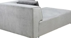 Sale KARE Design Otoman Infinity Chenille 182x117 cm szary prawy - KARE