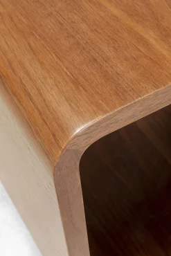 Discount KARE Design Półka cube fornirowana orzech 45x45 cm - KARE