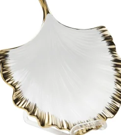 Outlet KARE Design Półmisek Ginkgo Elegance Rim 28x28 cm - KARE