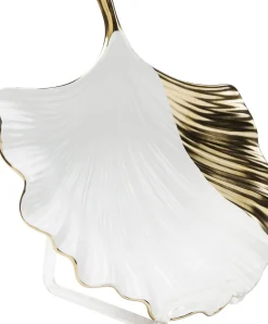 New KARE Design Półmisek Ginkgo Elegance Side 28x28 cm - KARE