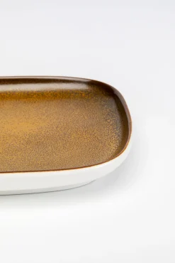 Hot KARE Design Półmisek żółty porcelana 30x26 cm - KARE