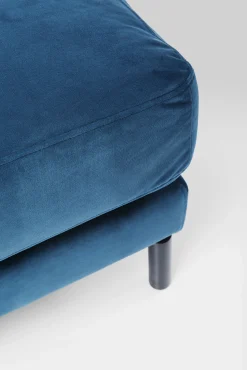 Discount KARE Design Podnóżek Lullaby 100x100 cm petrol - KARE