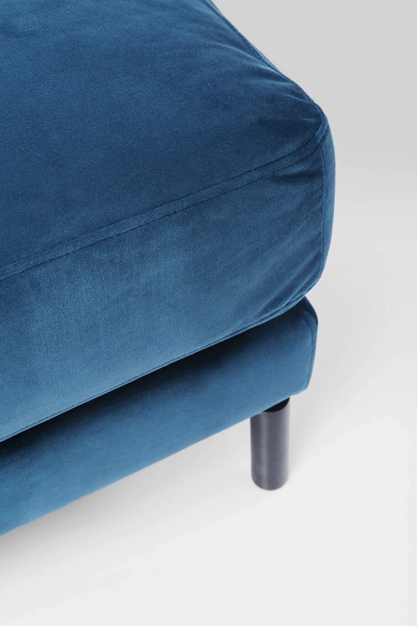 Discount KARE Design Podnóżek Lullaby 100x100 cm petrol - KARE