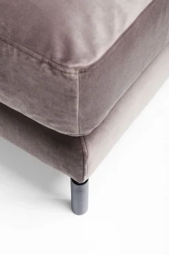 Fashion KARE Design Podnóżek Lullaby 100x100 cm taupe - KARE