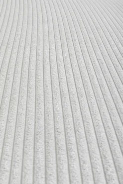 Sale KARE Design Podnóżek szary tapicerowany na czarnych stalowych nóżkach 130x62 cm - KARE