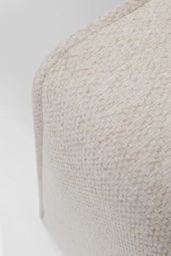 Sale KARE Design Podnóżek tapicerowany kremowy moduł 100x50 cm - KARE