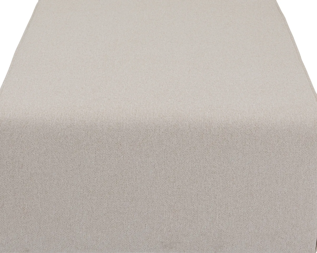 Best KARE Design Podnóżek tapicerowany kremowy moduł 100x80 cm - KARE