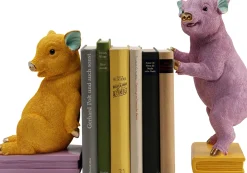 New KARE Design Podpórka na książki Pig Party (2-set) - KARE