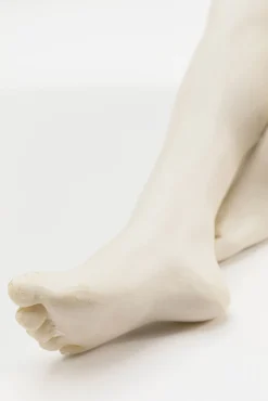 Clearance KARE Design Podpórki na książki białe 2 el. myśliciel 19x22 cm - KARE