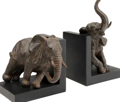Clearance KARE Design Podpórki na książki Elephants Big (2-set) - KARE