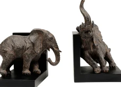 Clearance KARE Design Podpórki na książki Elephants Big (2-set) - KARE