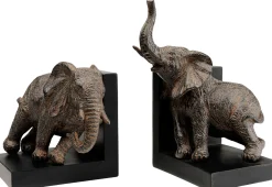 Clearance KARE Design Podpórki na książki Elephants Big (2-set) - KARE