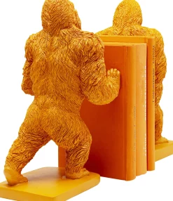 New KARE Design Podpórki na książki Gorilla (2-set) pomarańczowe - KARE