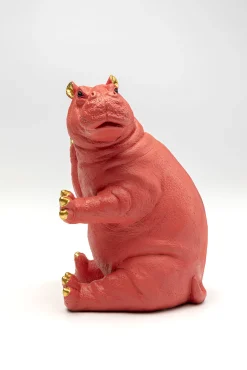 Fashion KARE Design Podpórki na książki Hippo (2-set) różowe - KARE