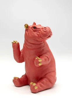 Fashion KARE Design Podpórki na książki Hippo (2-set) różowe - KARE