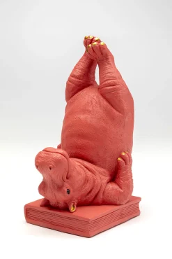 Fashion KARE Design Podpórki na książki Hippo (2-set) różowe - KARE