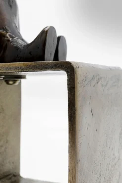 Hot KARE Design Podpórki na książki Little Males 2 el. 21x19 cm aluminium brązowe - KARE