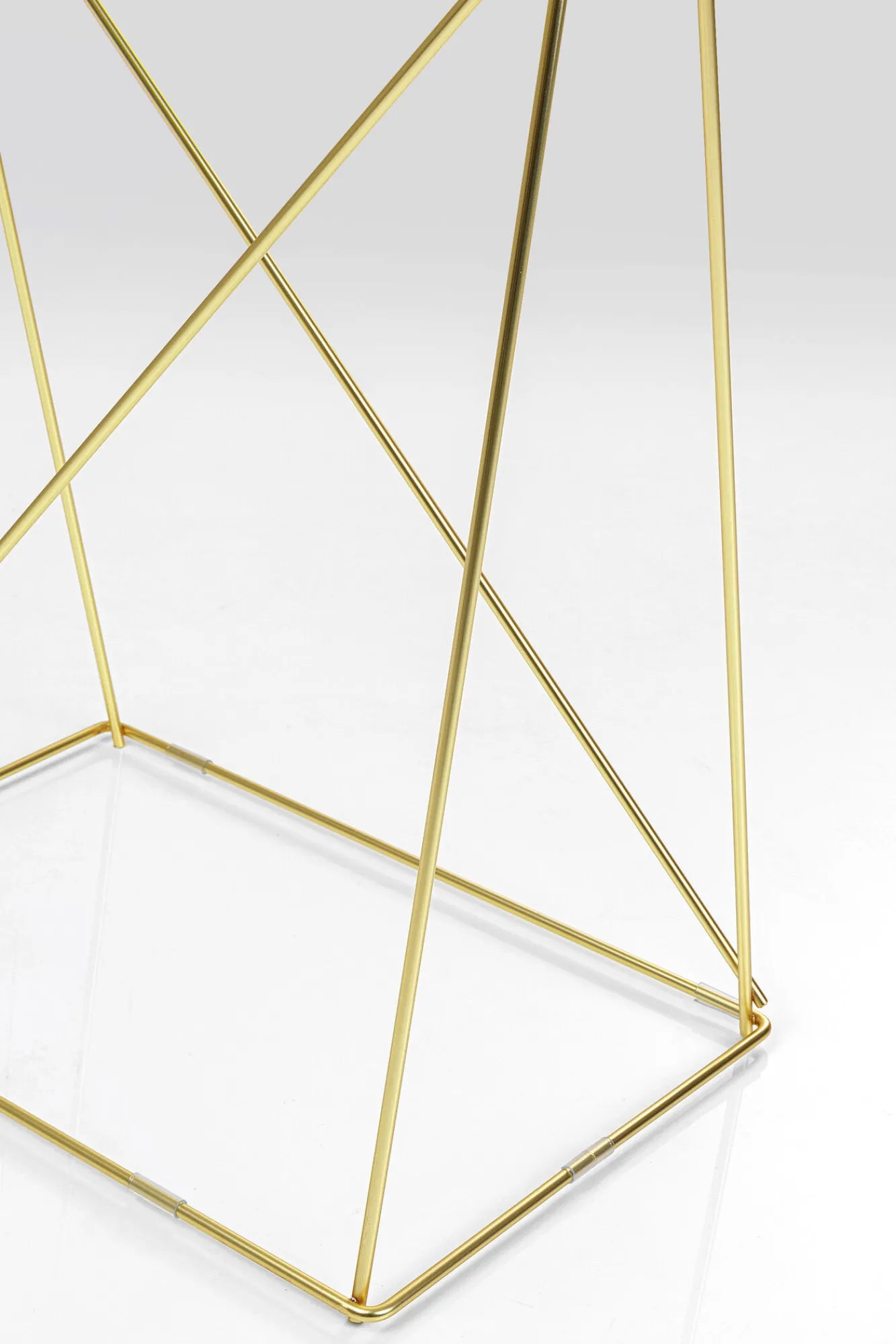 Sale KARE Design Podstawa biurka Polar 2 el. złota matowa - KARE