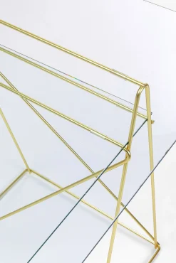 Sale KARE Design Podstawa biurka Polar 2 el. złota matowa - KARE