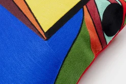 Online KARE Design Poduszka dekoracyjna abstrakcyjna twarz kolorowa 50x50 cm - KARE