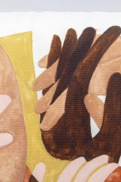 New KARE Design Poduszka dekoracyjna Artistic Hands 50x30 cm kolorowa - KARE