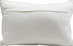 New KARE Design Poduszka dekoracyjna biało-niebieska wzorzysta 60x40 cm - KARE