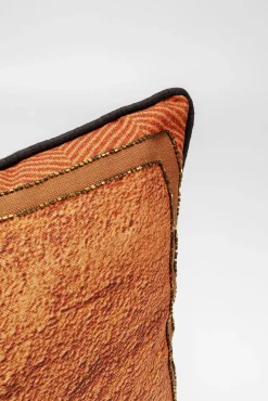 Hot KARE Design Poduszka dekoracyjna brązowa motyw zwierzęcy koń 45x45 cm - KARE