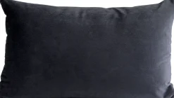 Best KARE Design Poduszka dekoracyjna czarna 50x30 cm plecionka brązowa - KARE