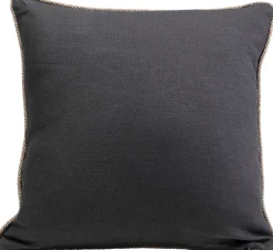 Online KARE Design Poduszka dekoracyjna czarna motyw pszczoły 40x40 cm - KARE